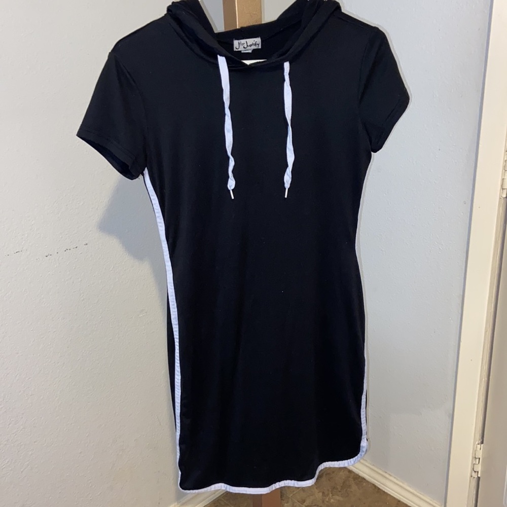 Casual hoodie dress